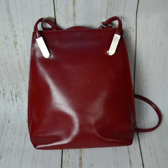 Frederic T Paris Handbags - Frederic T Convertible Backpack to Handbag Red